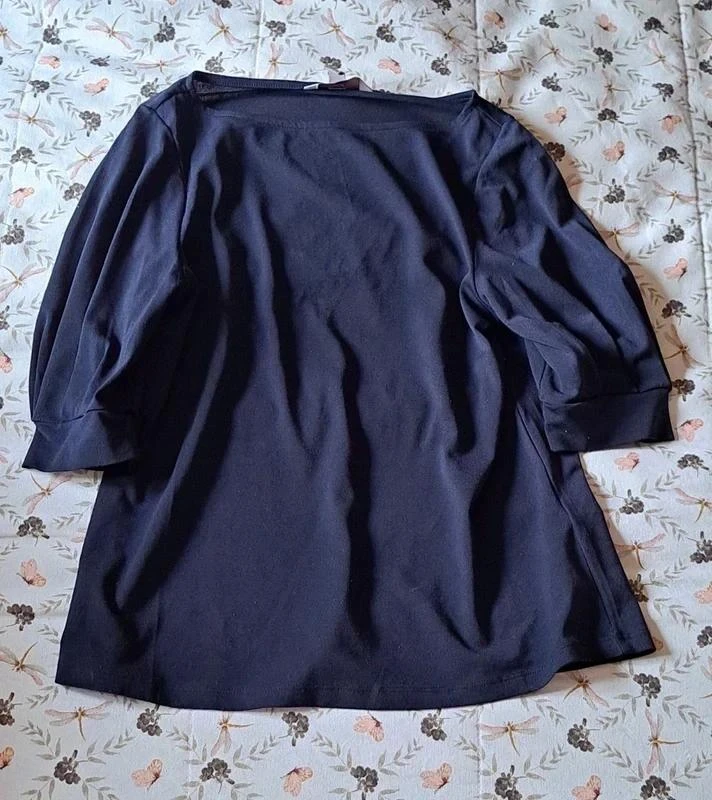 Blusa azul marinho XS H&M